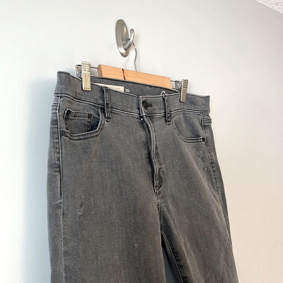 Gap Resolution True Skinny distressed grey jeans - Picture 2 of 4